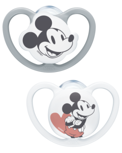 NUK Disney Mickey Mouse Space Silicone Soother