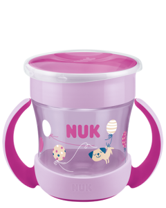 NUK Mini Magic Cup 160ml with drinking rim and lid