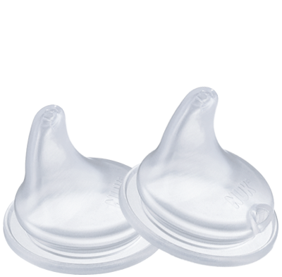 Nuk replacement silicone spout outlet clear