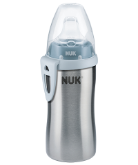 NUK Active Cup Stainless Steel 215ml with spout